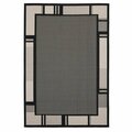 United Weavers Of America 5 ft. 3 in. x 7 ft. 6 in. Augusta Matira Black Rectangle Area Rug 3900 10870 69